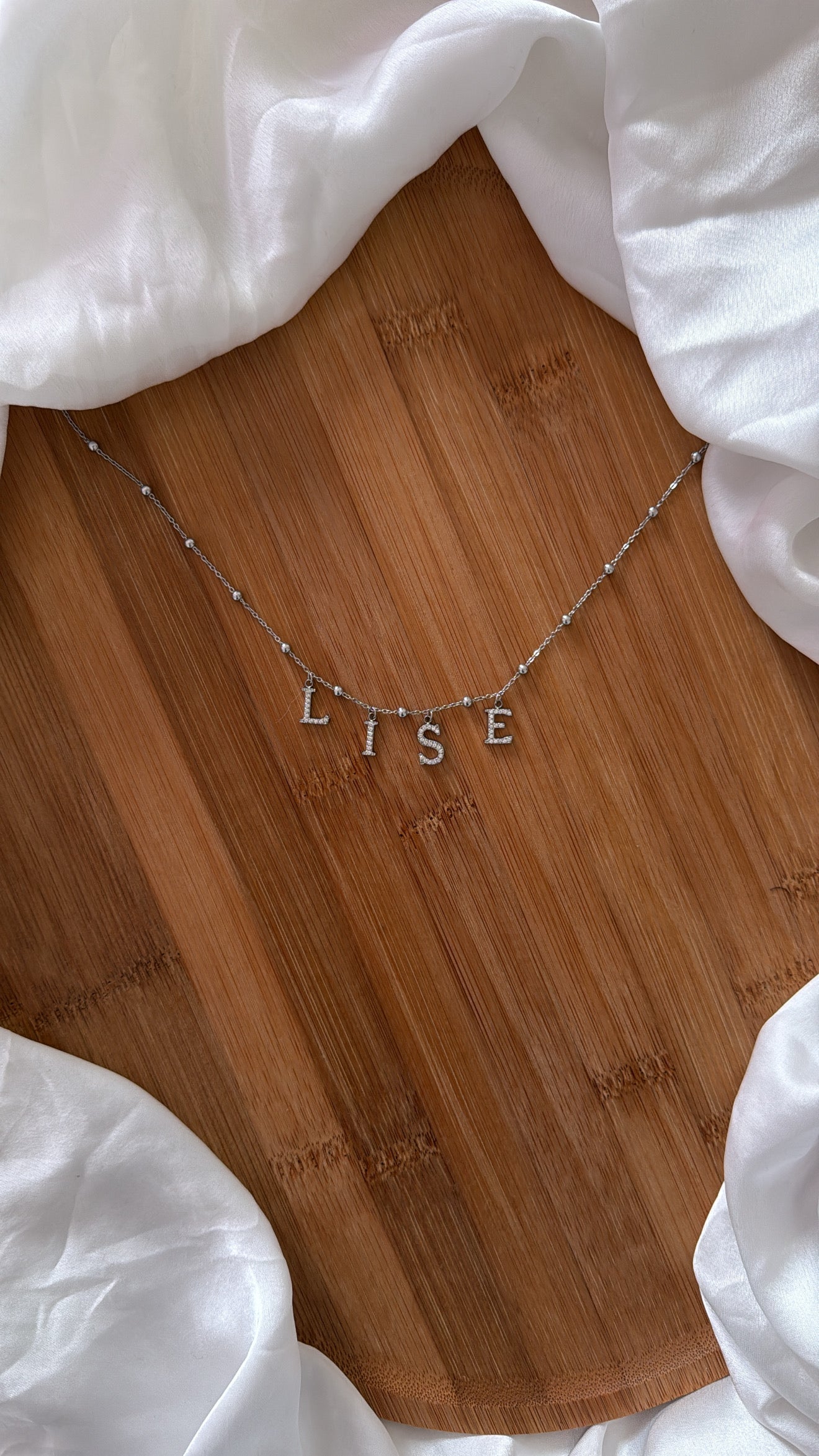 Collier prénom- Argenté