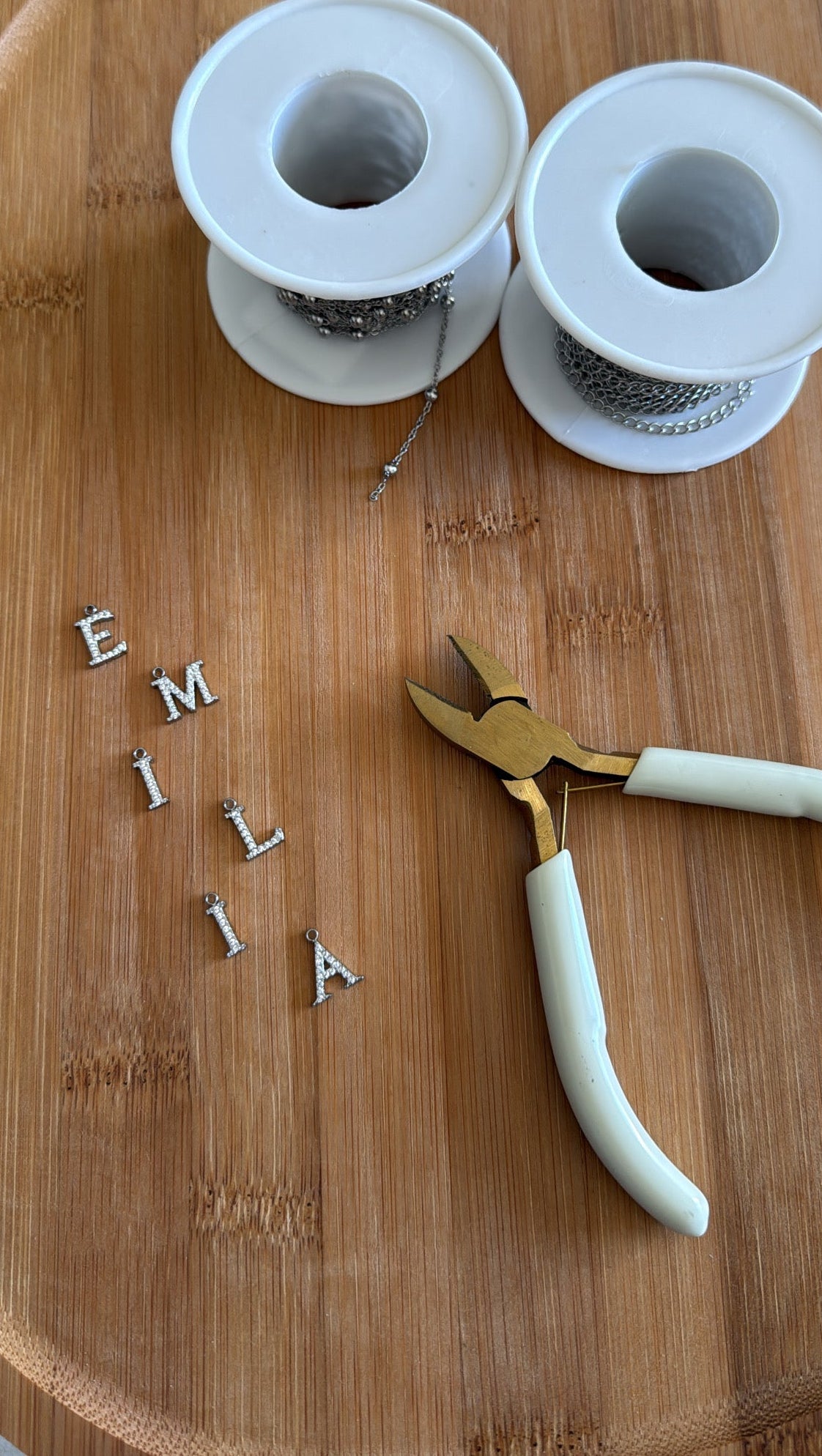 Collier prénom- Argenté